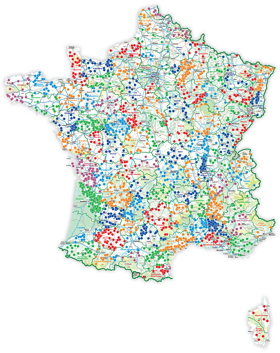 25 Carte des étapes